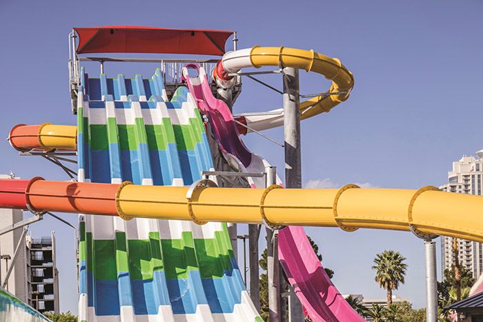 Circus Circus Las Vegas waterslide